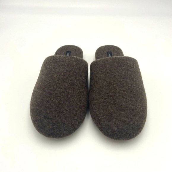 NakedCashmere Women’s Mule Slippers - Truffle Color - Picture 2 of 4